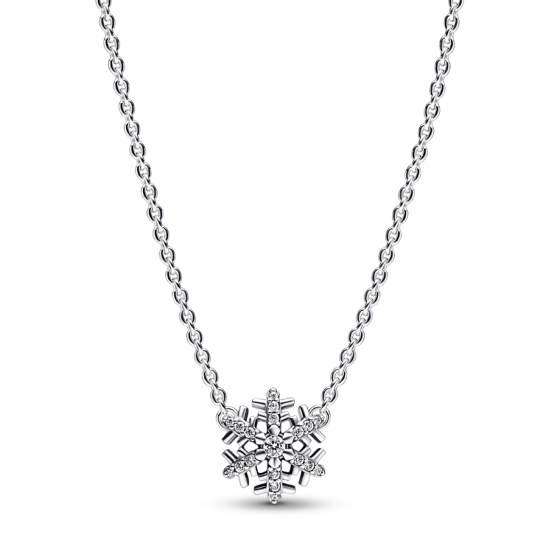 Collar plata Copo de Nieve Brillante 392371C01 | Joyería River