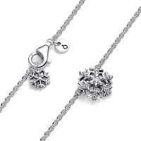 Collar plata Copo de Nieve Brillante 392371C01 | Joyería River