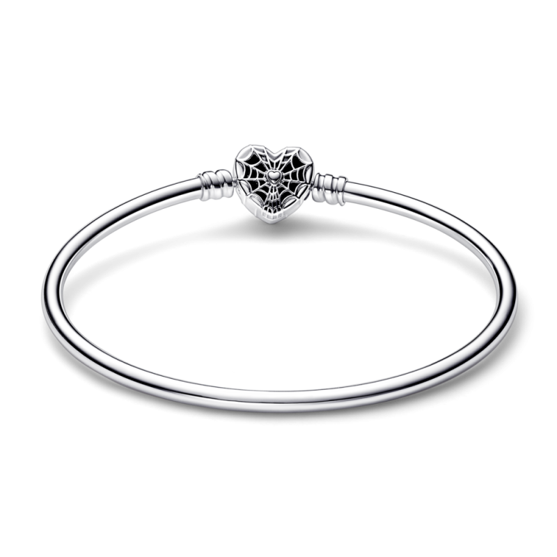 Pulsera Pandora plata cierre de Máscara Spider-Man de Marvel 592324...