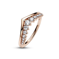 Anillo Pandora rosa Deseo Pavé Flotante 182320C01 | Joyería River