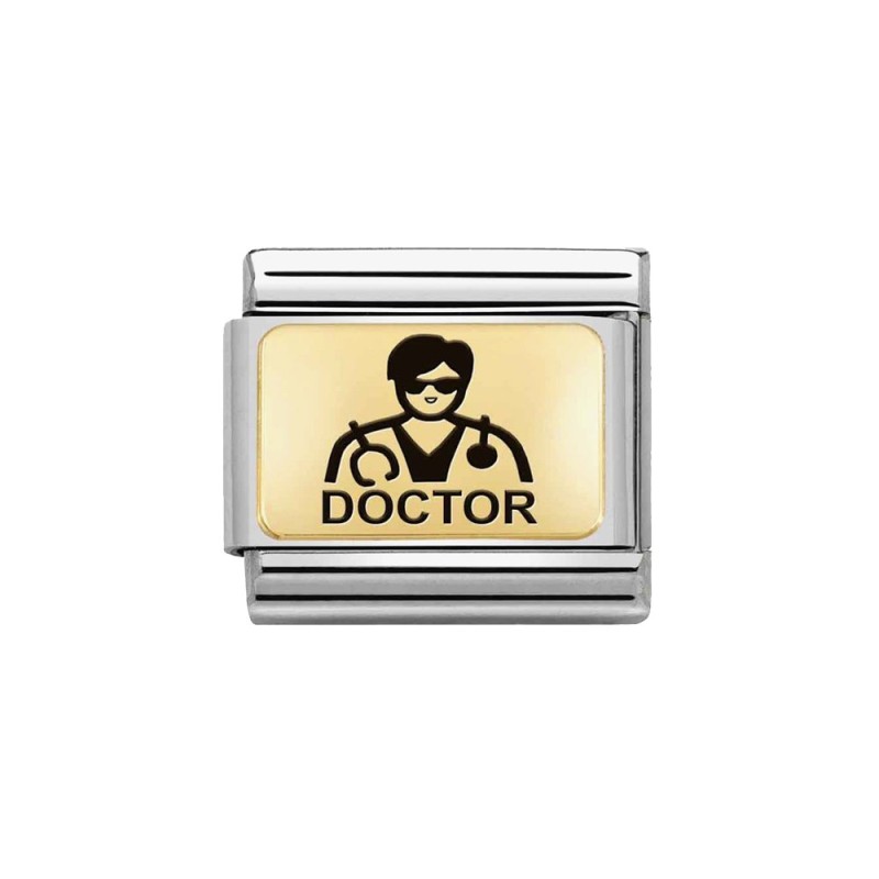 Link Acero y Oro Doctor 030166 14 | Joyería River