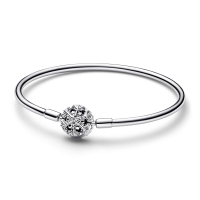 Pulsera Pandora Rigida Copo de Nieve Brillante 592286C01 | Joyería ...