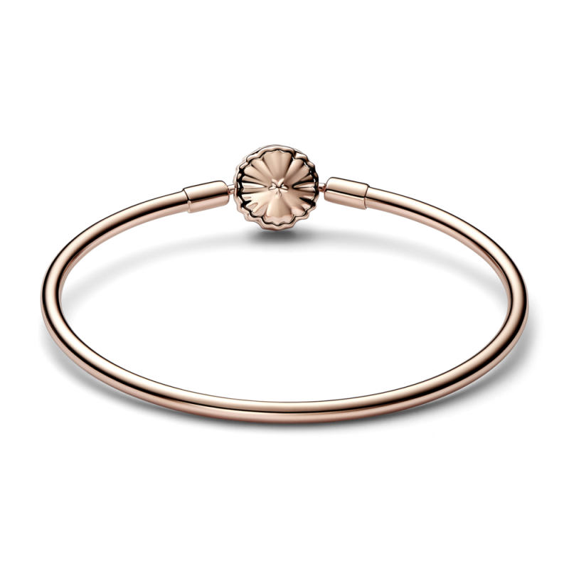 Pulsera Pandora Rigida Rosé Copo de Nieve Brillante 582338C01 | Joy...