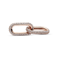 Link Doble Pandora ME rosa en Pavé 789660C01 | Joyería River
