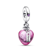 Charm Pandora Colgante Murano plata Corazón Poción de Amor 792509C0...