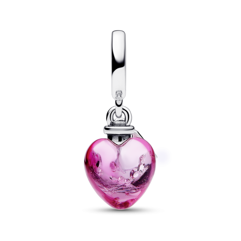 Charm Pandora Colgante Murano plata Corazón Poción de Amor 792509C0...
