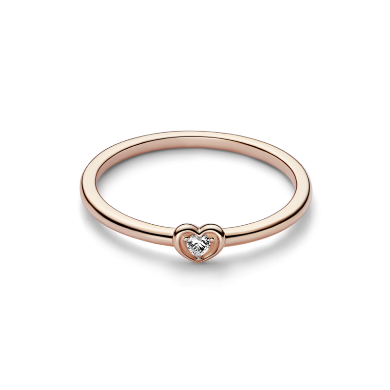 Anillo Pandora rosa Corazón Radiante 182495C01 | Joyería River