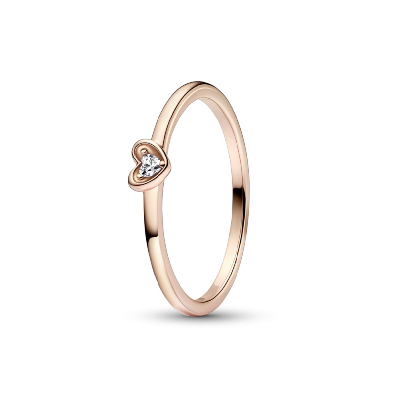 Anillo Pandora rosa Corazón Radiante 182495C01 | Joyería River