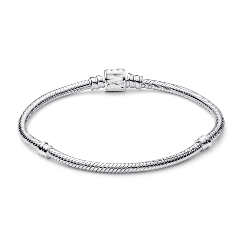 Pulsera Pandora Moments plata Cierre Logo Marvel 592561C01 | Joyerí...