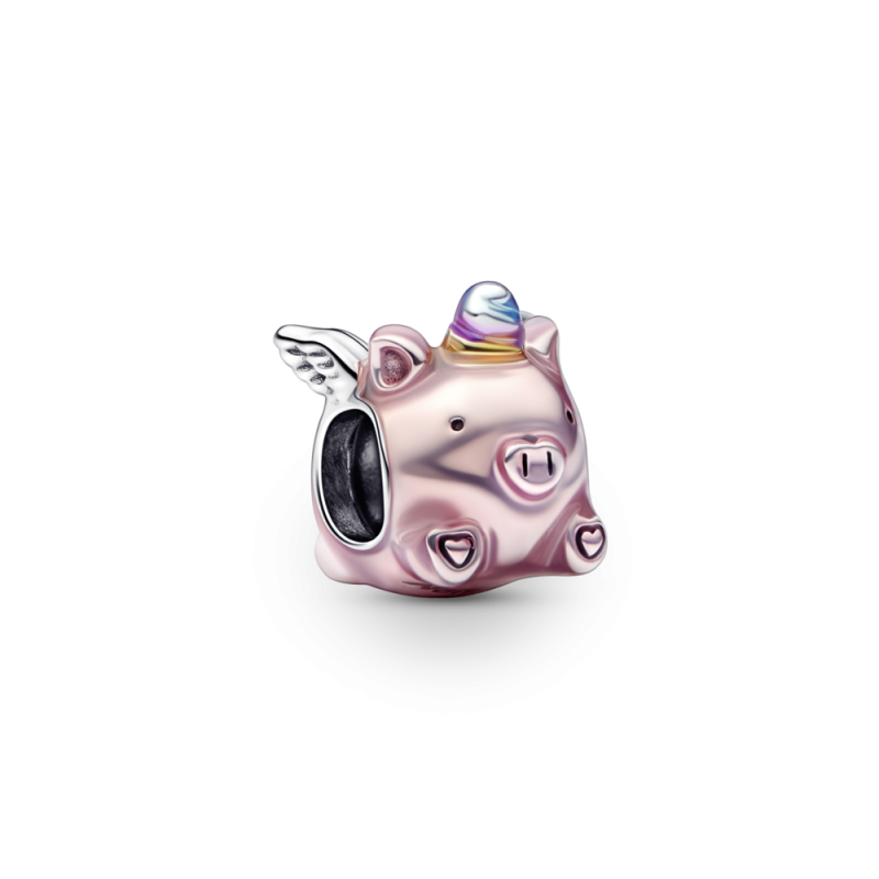 Charm Pandora Cerdo Unicornio Volador 792573C01 | Joyería River