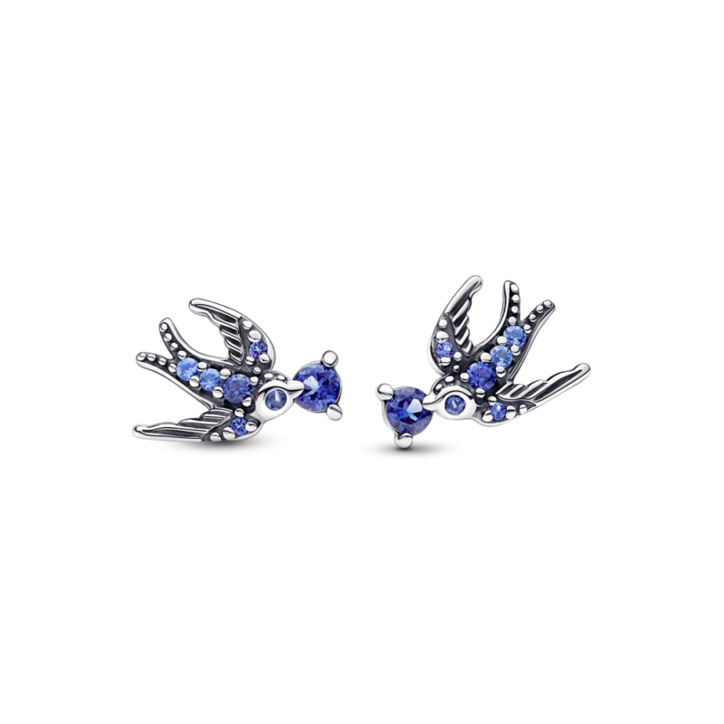 Pendientes Pandora Golondrina Brillante 292568C01 | Joyería River