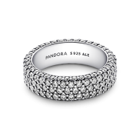 Anillo Pandora plata Fila Triple Pavé Pandora Timeless 192634C01 | ... Anillo Pandora plata Fila Triple Pavé Pandora Timeless 192634C01 | ...