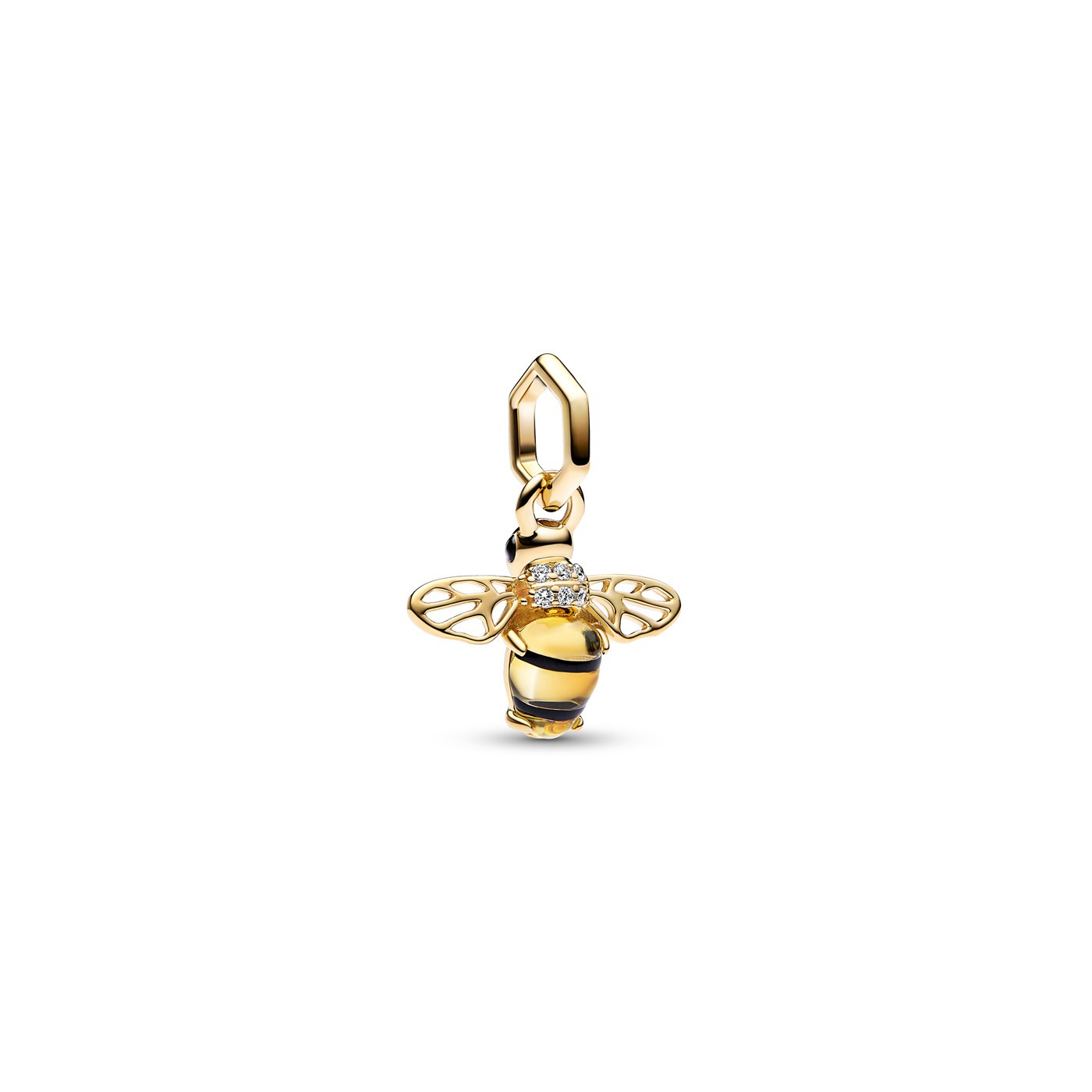 Charm Pandora Colgante Dorado Abeja Brillante 762672C01