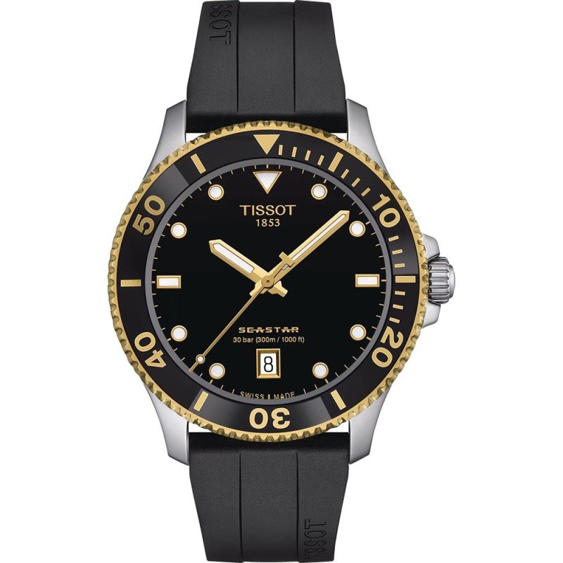 Tissot Seastar 1000 40mm Negro T1204102705100