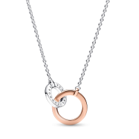 Collar Pandora Signature Circulos Entrelazados 382778C01