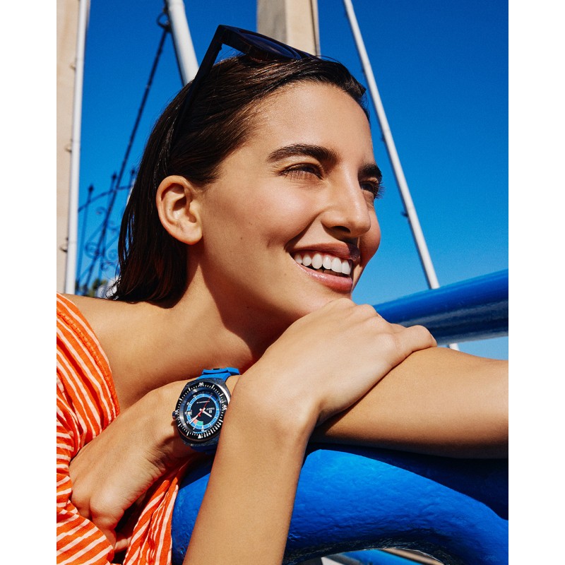 Reloj Tissot Sideral Powermatic 80 Azul T1454079705701