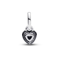 Mini Colgante Pandora ME plata Chakra Corazón Negro 793042C01