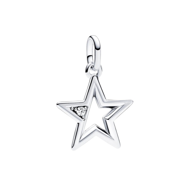 Medallón Pandora ME plata Estrella Brillante 793032C01