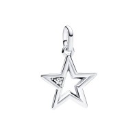 Medallón Pandora ME plata Estrella Brillante 793032C01