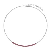 Collar Pesavento Colores del Mundo "Rosa Jaipur" WPSCG008