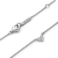 Collar Pandora Corazón Triple Gema 393014C01
