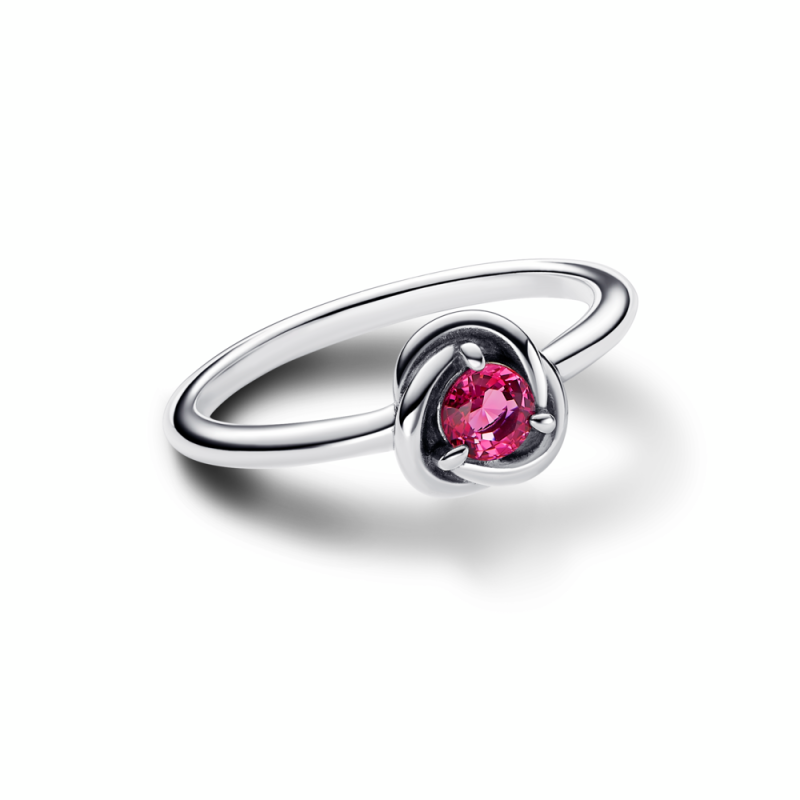 Anillos Pandora Círculo Eternity Rosa 192993C10
