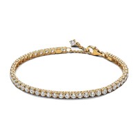 Pulsera Pandora Tenis Brillante Dorada 561469C01