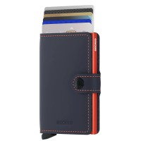 Secrid Miniwallet Matte Nightblue & Orange