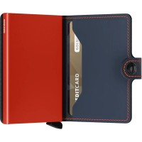Secrid Miniwallet Matte Nightblue & Orange