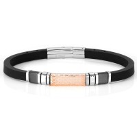 Pulsera Nomination caucho y acero 028807 011