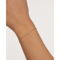 Pulsera Pdpaola Peak Dorada PU01-412-U Pulsera Pdpaola Peak Dorada PU01-412-U