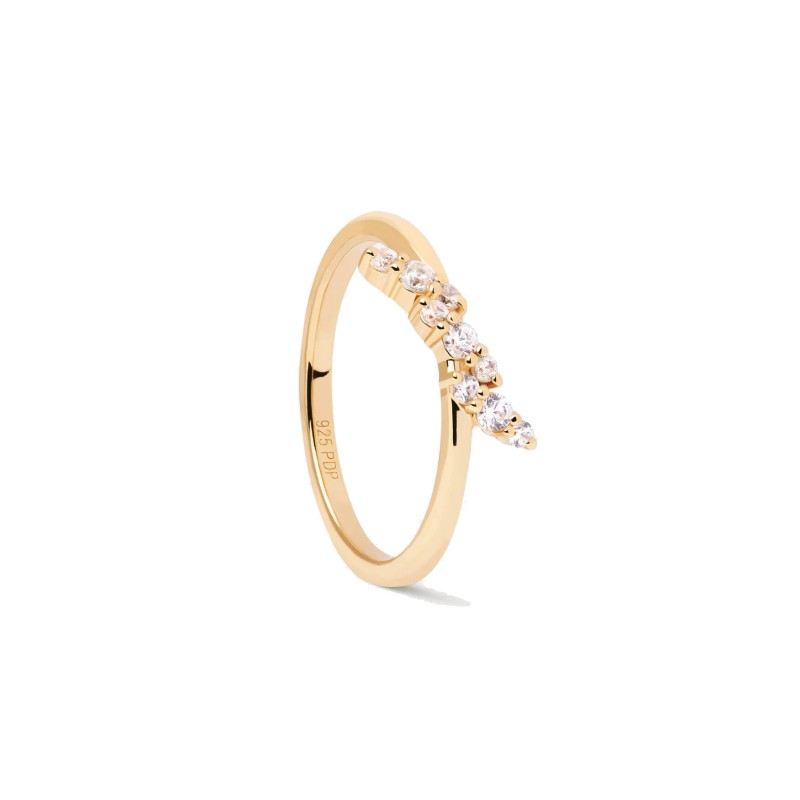 Anillo PdPaola Natura Gold AN01-886