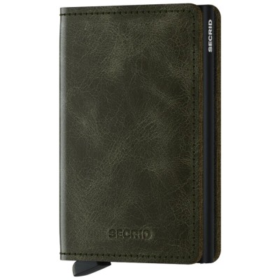 Secrid Slimwallet Vintage Olive-Black