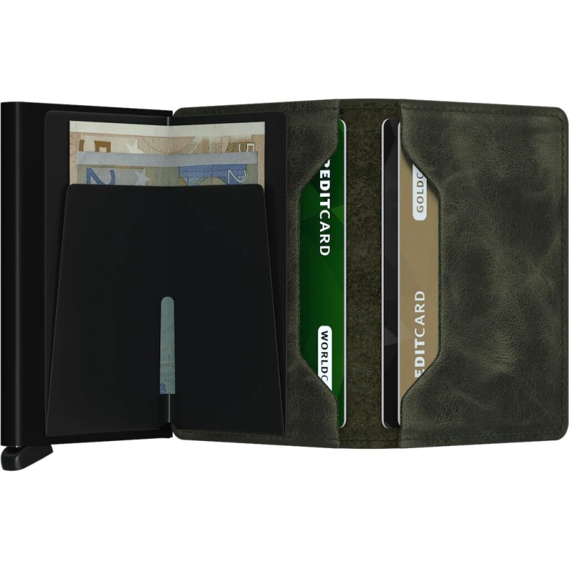 Secrid Slimwallet Vintage Olive-Black