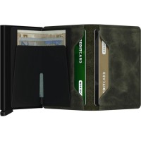 Secrid Slimwallet Vintage Olive-Black