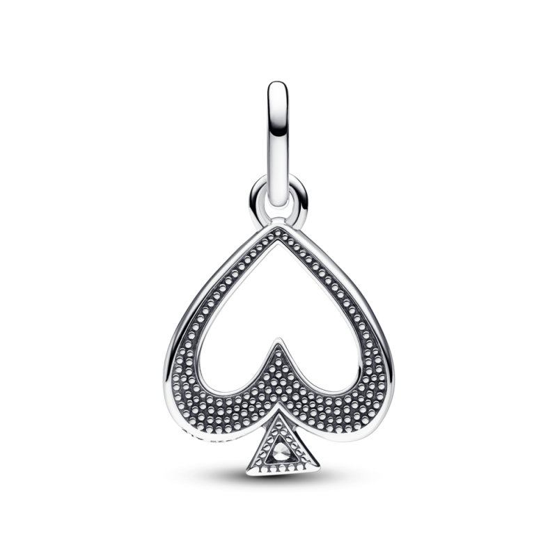 Charm Medallón Pandora ME  en plata de ley As de Picas 793078C01