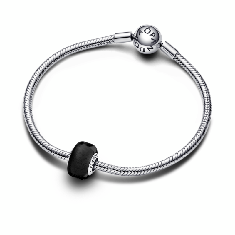 Charm Pandora Mini Cristal Murano Negro 793117C00