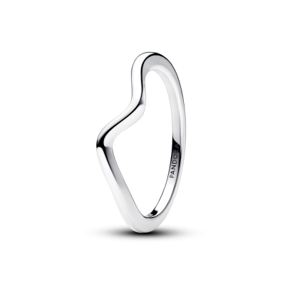 Anillo Pandora en plata de ley Ola Pulida 193095C00