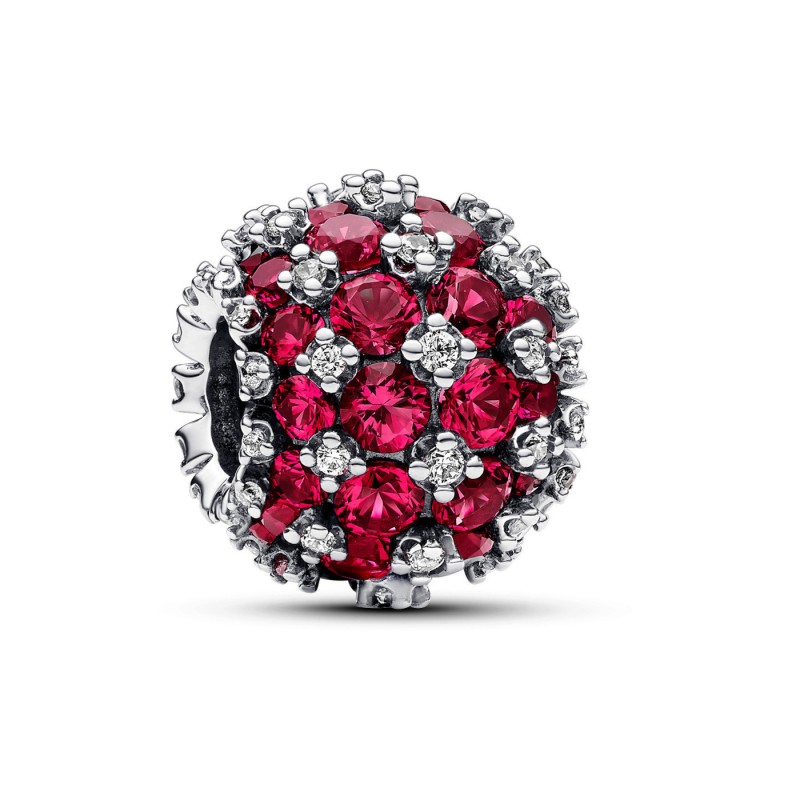 Charm Pandora Redondo Brillante en Pavé Rosa 792630C03