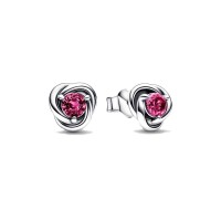 Pendientes Pandora de botón Círculo Eternity Octubre 292334C05