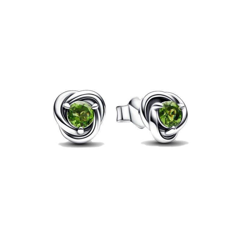 Pendientes Pandora de botón Círculo Eternity Agosto 292334C03