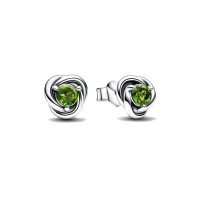 Pendientes Pandora de botón Círculo Eternity Agosto 292334C03