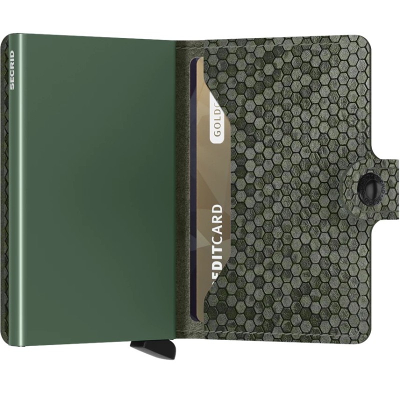 Secrid Miniwallet Hexagon Green
