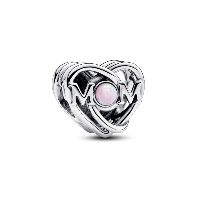 Charm Pandora plata Filigrana Corazón y Madre 793233C01
