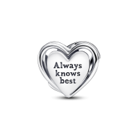 Charm Pandora plata Filigrana Corazón y Madre 793233C01