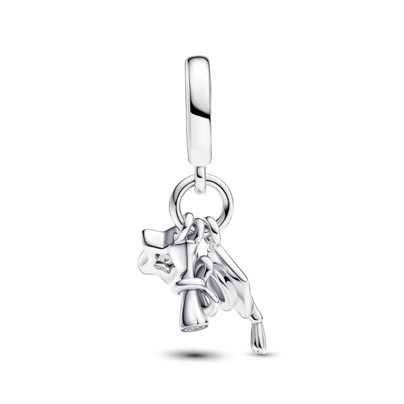 Charm Pandora Colgante Triple plata Graduación 2024​ 793240C01