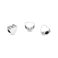 Charm Pandora Corazón Para Grabar 792015