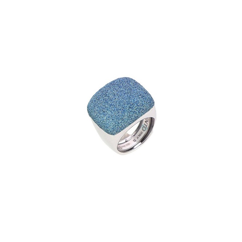 Anillo Pesavento Colores del Mundo "Azul Santorini" WPSCA066