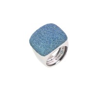 Anillo Pesavento Colores del Mundo "Azul Santorini" WPSCA066