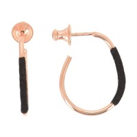 Pendientes Pesavento Polvore Di Sogni Negro WPLVO2283